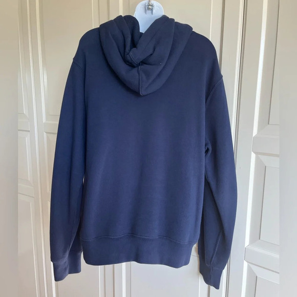Polo Ralph Lauren Big Pony Fleece Hoodie, Blue Size Large, Preppy, Old Money. - Picture 8 of 16